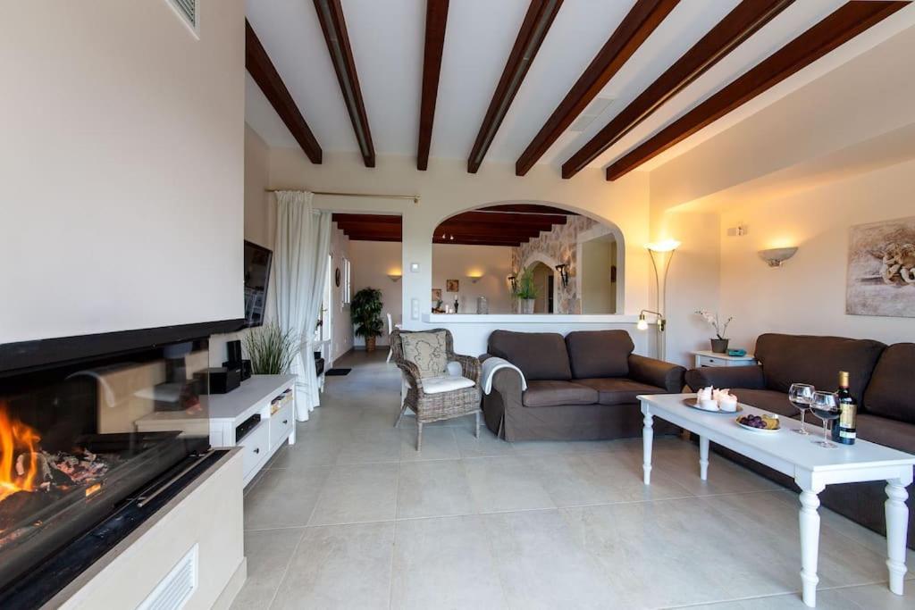 Finca Wellnatura Mit Sauna, Kamine, Badewanne Artà Exterior foto