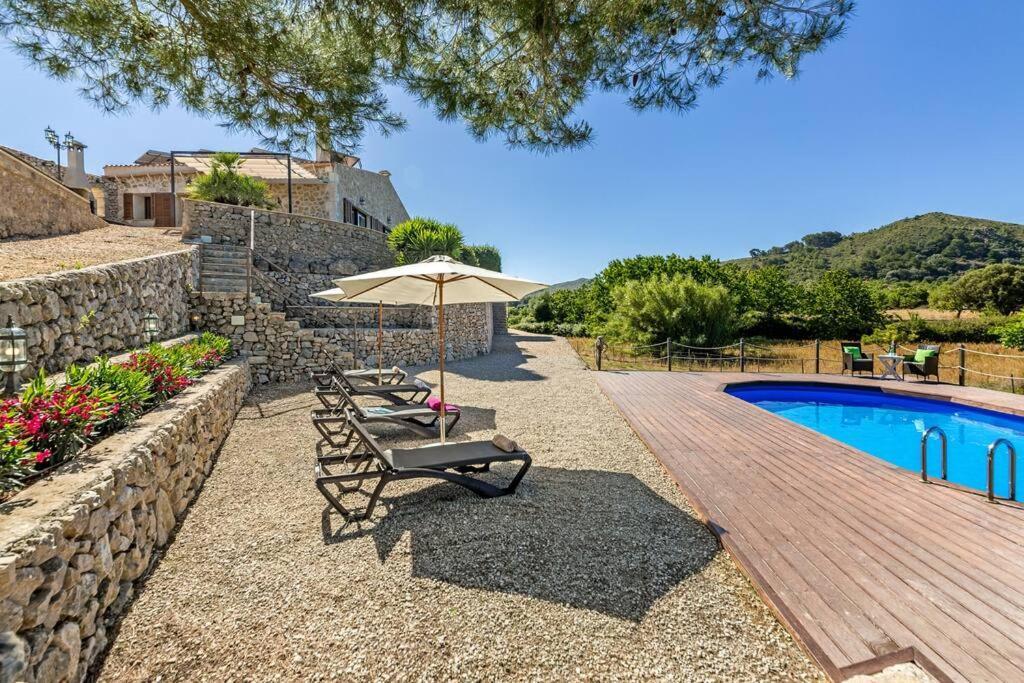 Finca Wellnatura Mit Sauna, Kamine, Badewanne Artà Exterior foto
