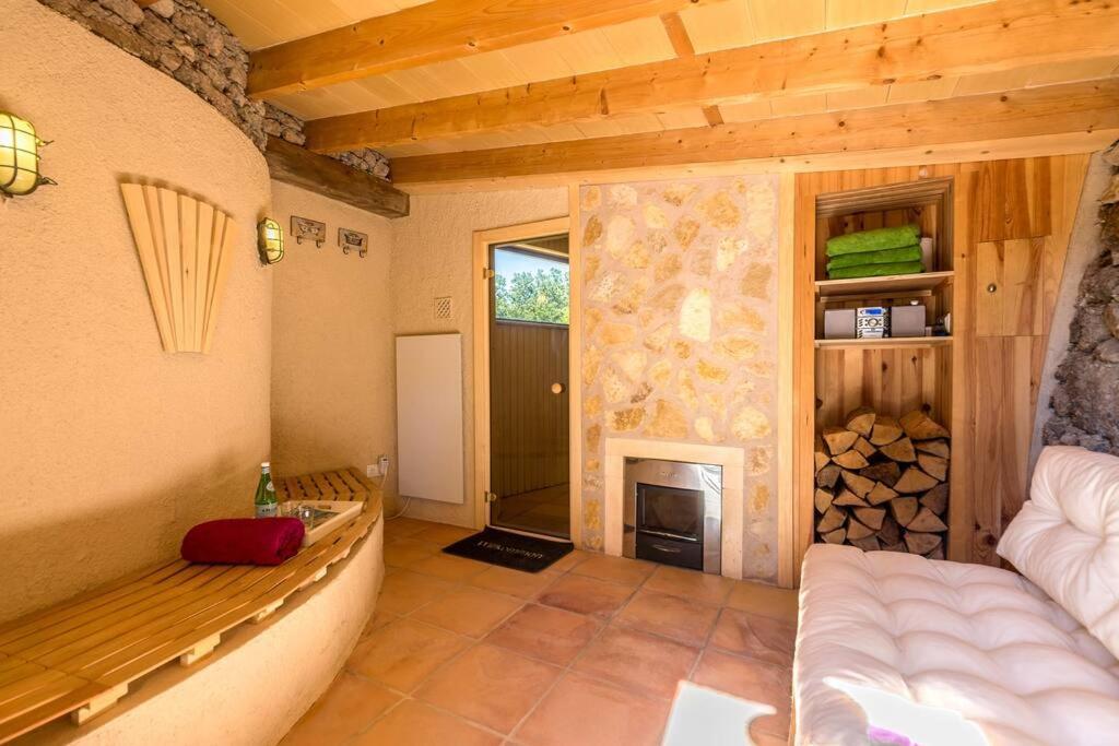 Finca Wellnatura Mit Sauna, Kamine, Badewanne Artà Exterior foto